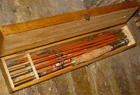 vintage bamboo fly fishing rod